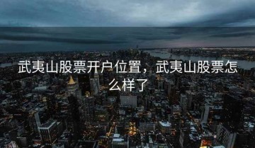 武夷山股票开户位置，武夷山股票怎么样了