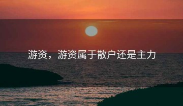 游资，游资属于散户还是主力