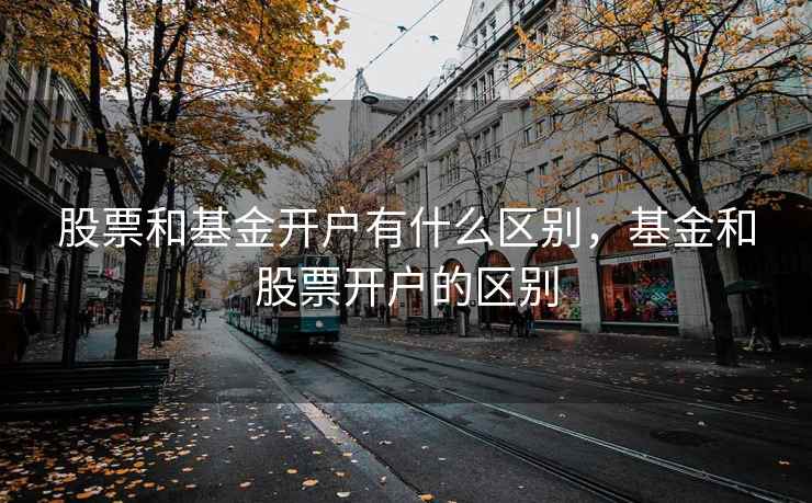 股票和基金开户有什么区别，基金和股票开户的区别