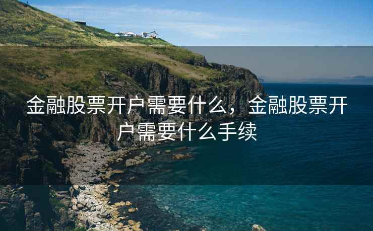 金融股票开户需要什么，金融股票开户需要什么手续